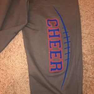 Grey CHEER sweatpants